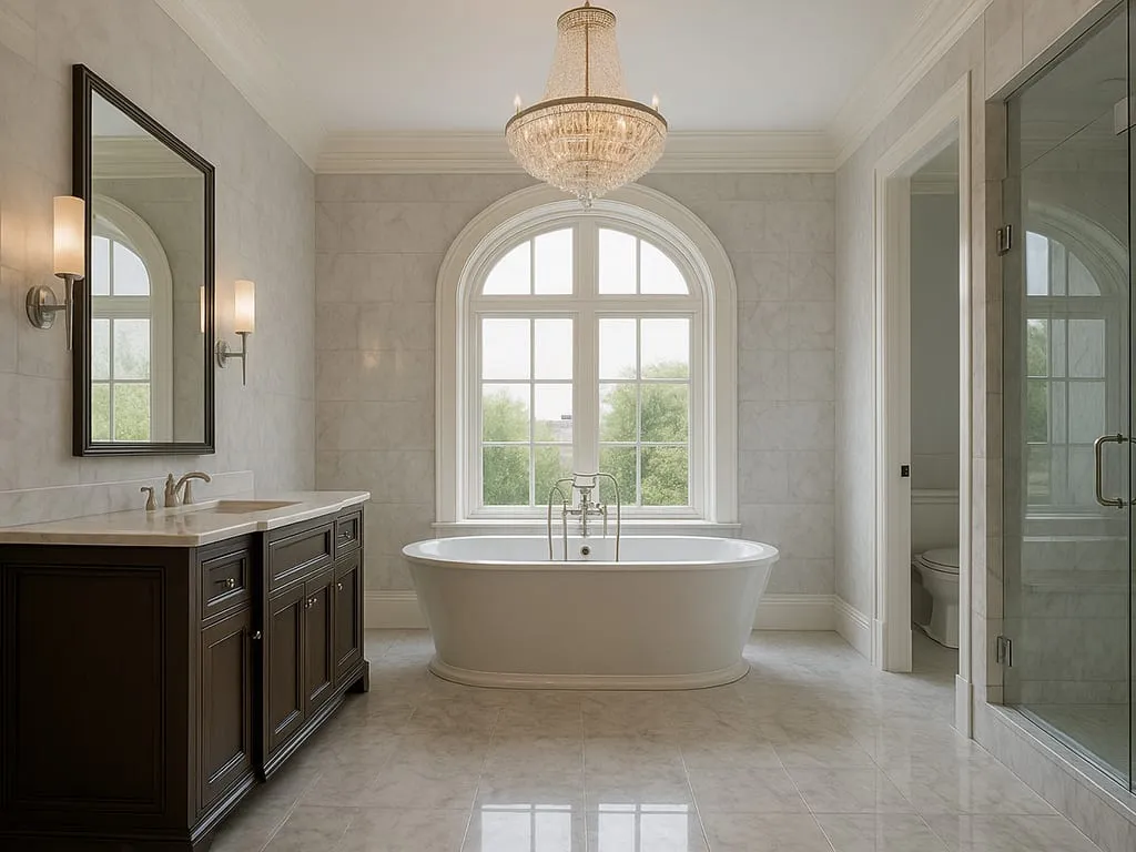 Bathroom remodeling project in Raleigh