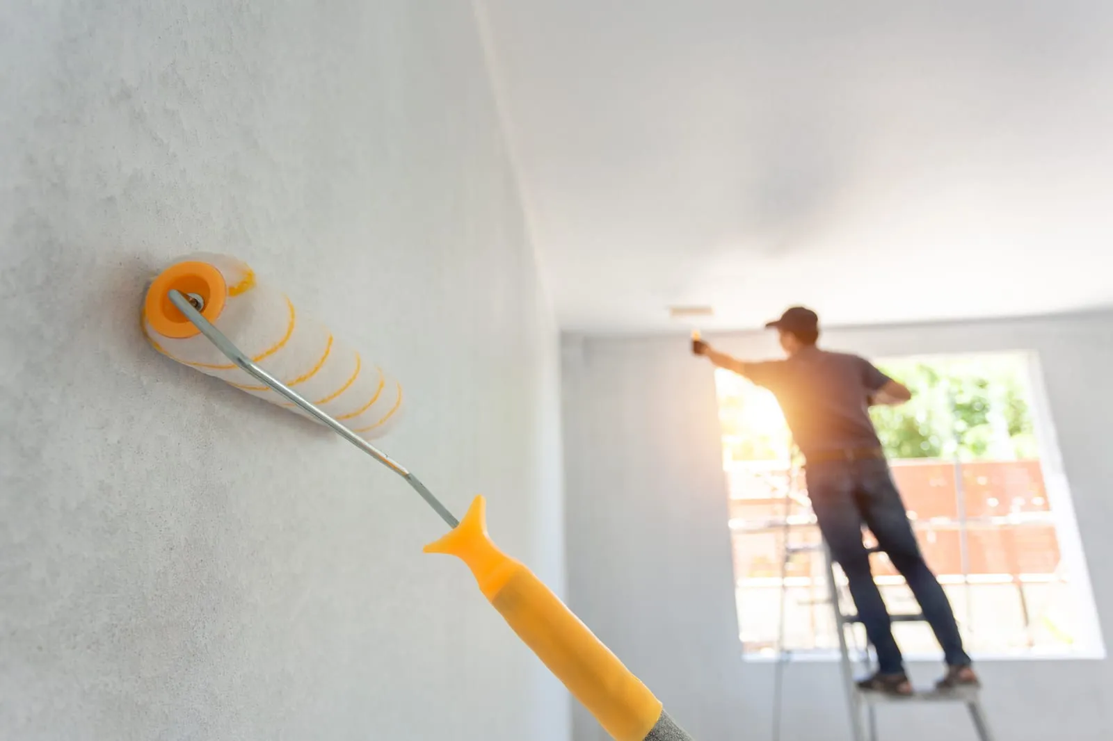 Interior painting and finish work in Raleigh